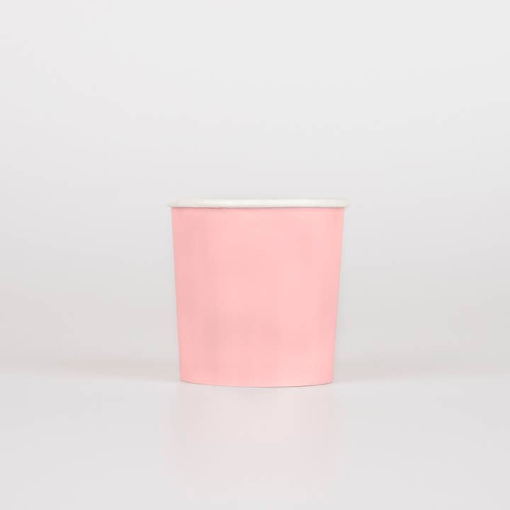 Meri Meri – wholesale Disposable cup – Cotton Candy Pink Tumbler Cups