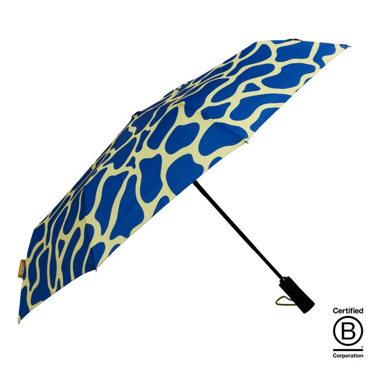 The Daily - Parapluie automatique premium Bleu ondulé pour la vente par Original Duckhead EU
