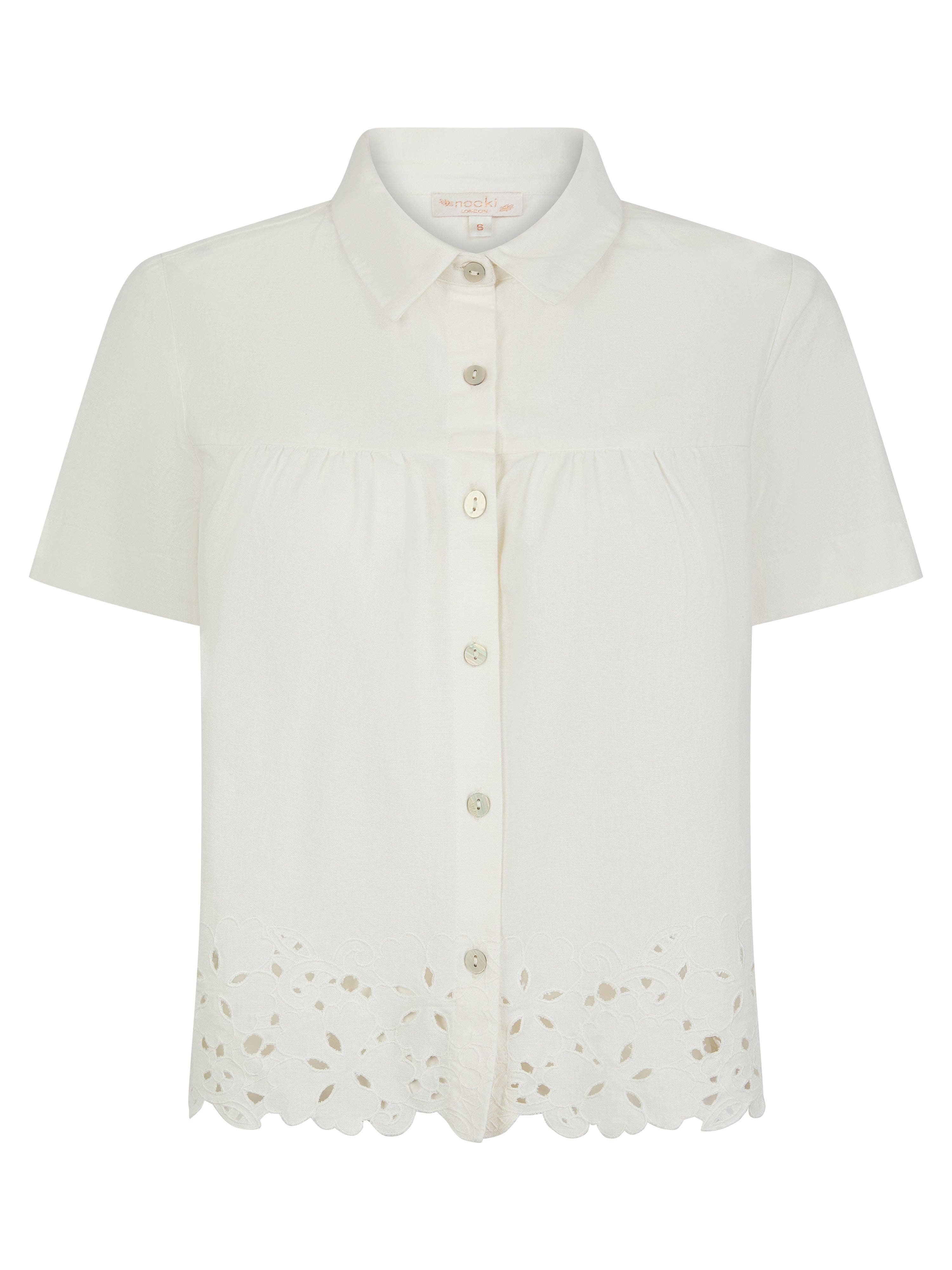 Jada Shirt - Natural for wholesale on Faire1