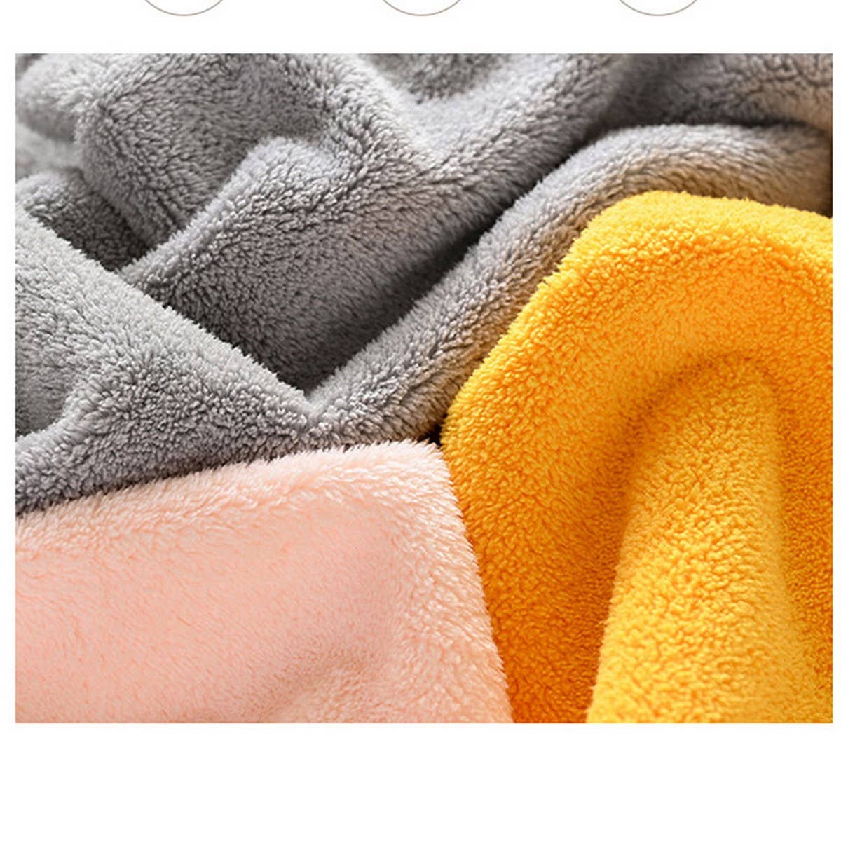ACCITY - Wholesale Bath Towel - EMBROIDERED RABBIT CORAL FLEECE TOWEL_CWMM23245
