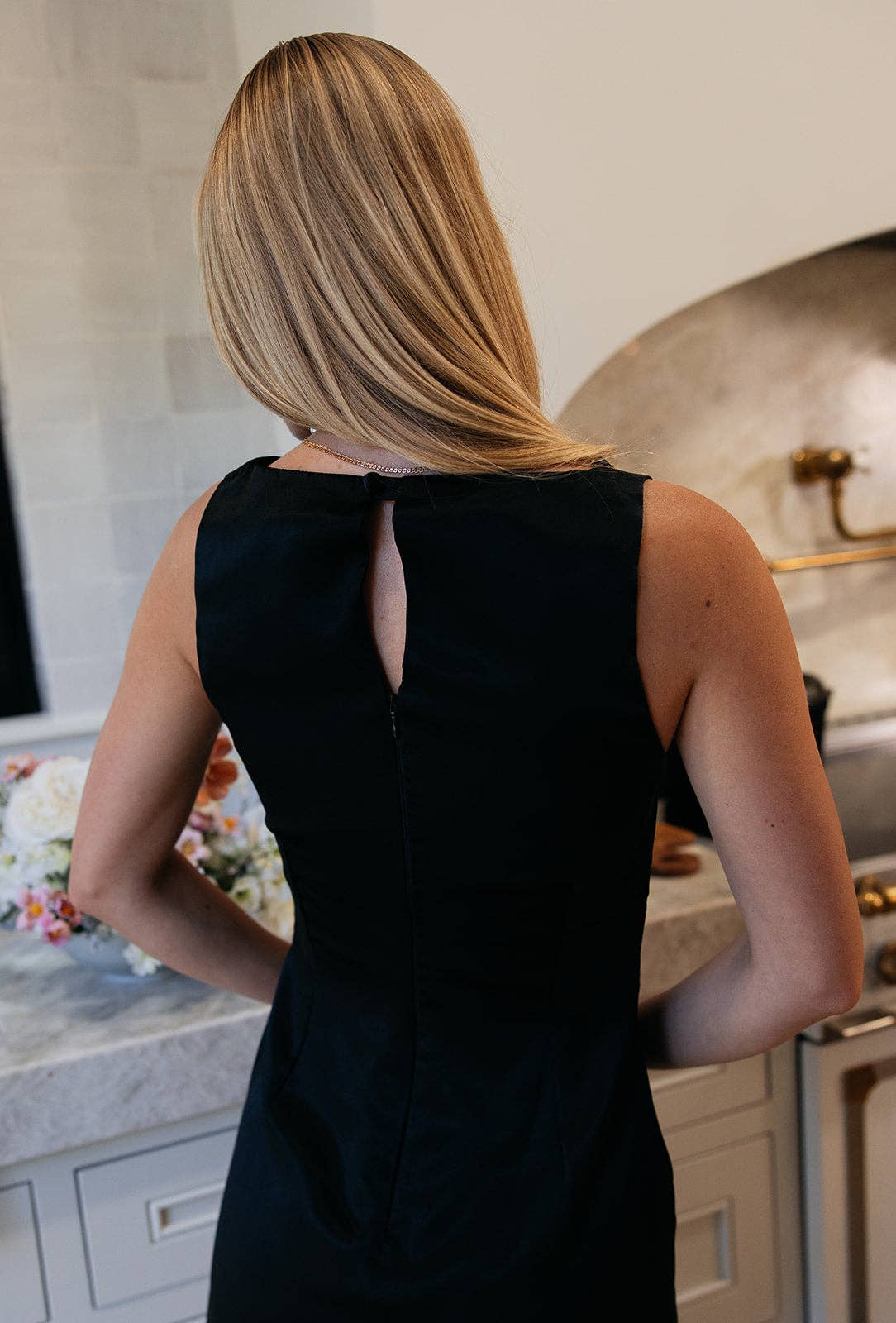 ISLA & SAIGE - Wholesale Dress - Women's - Silk Bardot Shift Dress1