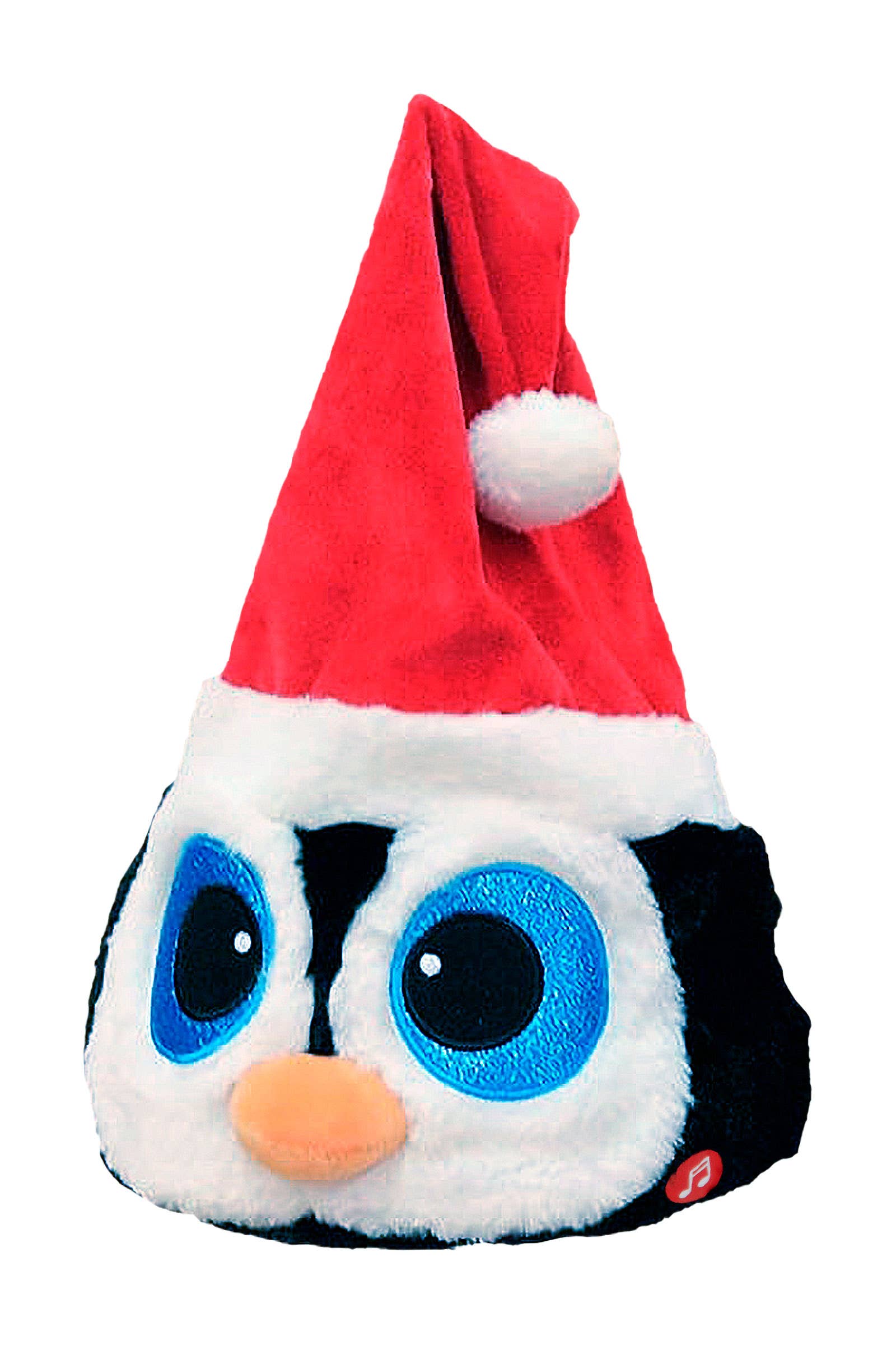 ASSORTED Christmas Music Dancing Led Fuzzy Cone Santa Hat for wholesale on Faire9