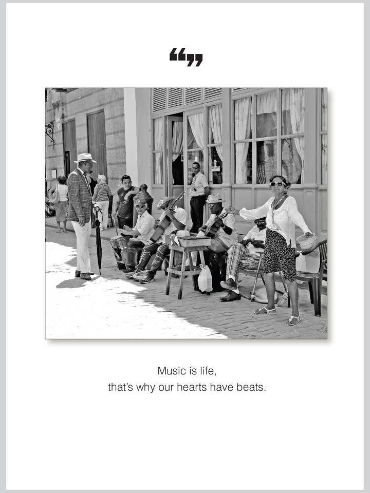 Music is life All Occasion Greeting Card for wholesale by The Borealis Press Inc