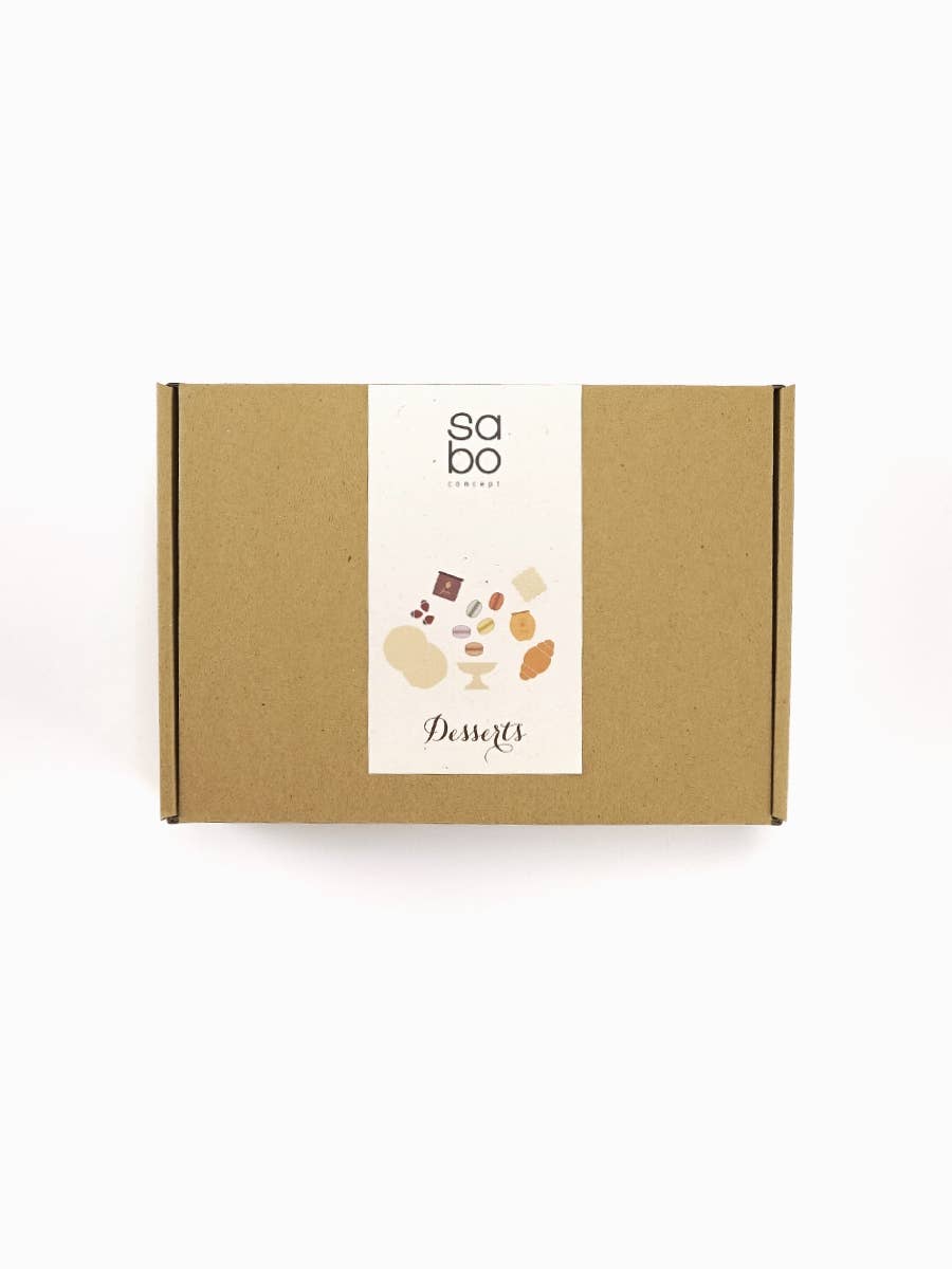 SABO concept - Venta al por mayor Conjunto de juguetes - Niños - Set de comida de juguete de madera | Postres6