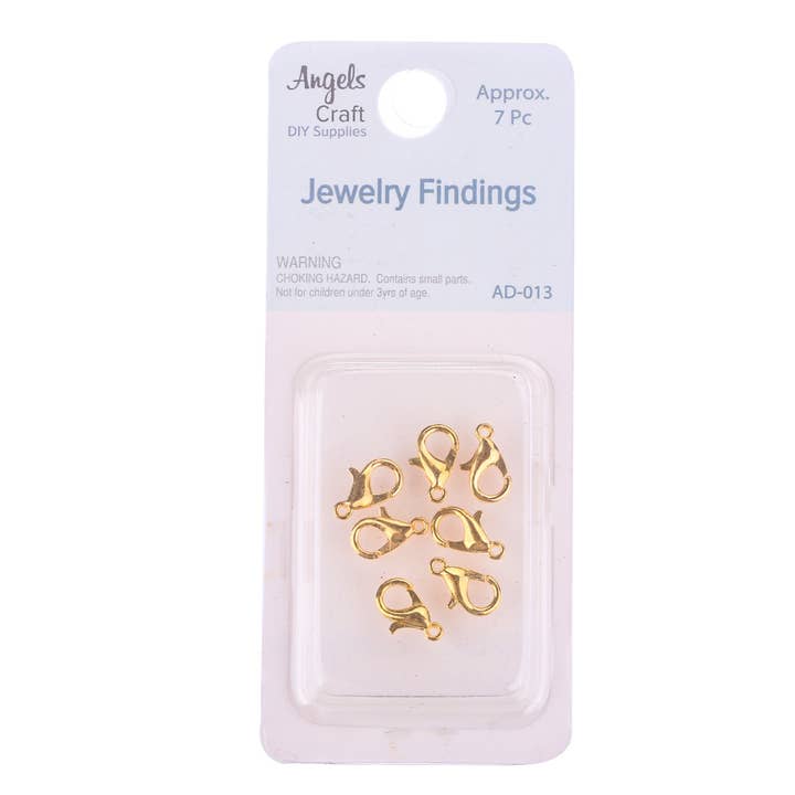 Angels Craft - Wholesale Clasp - Alloy Lobster Clasp, 7-ct 1cm (2 colors available)