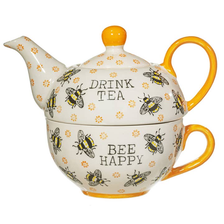Busy Bees Tea For One for wholesale by Sass & Belle Europe