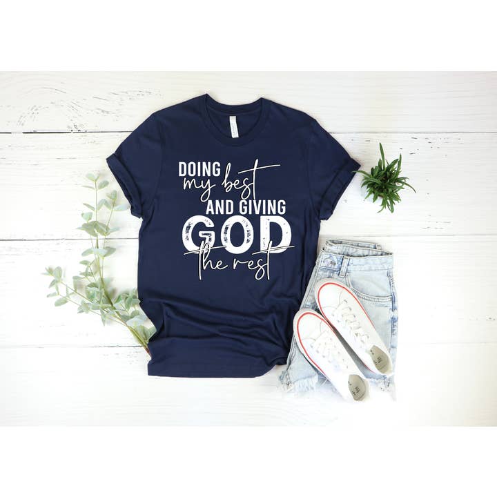 Southern Attitude Designs Inc - Wholesale T-Shirt (Graphic) - Women's - Doing My Best0