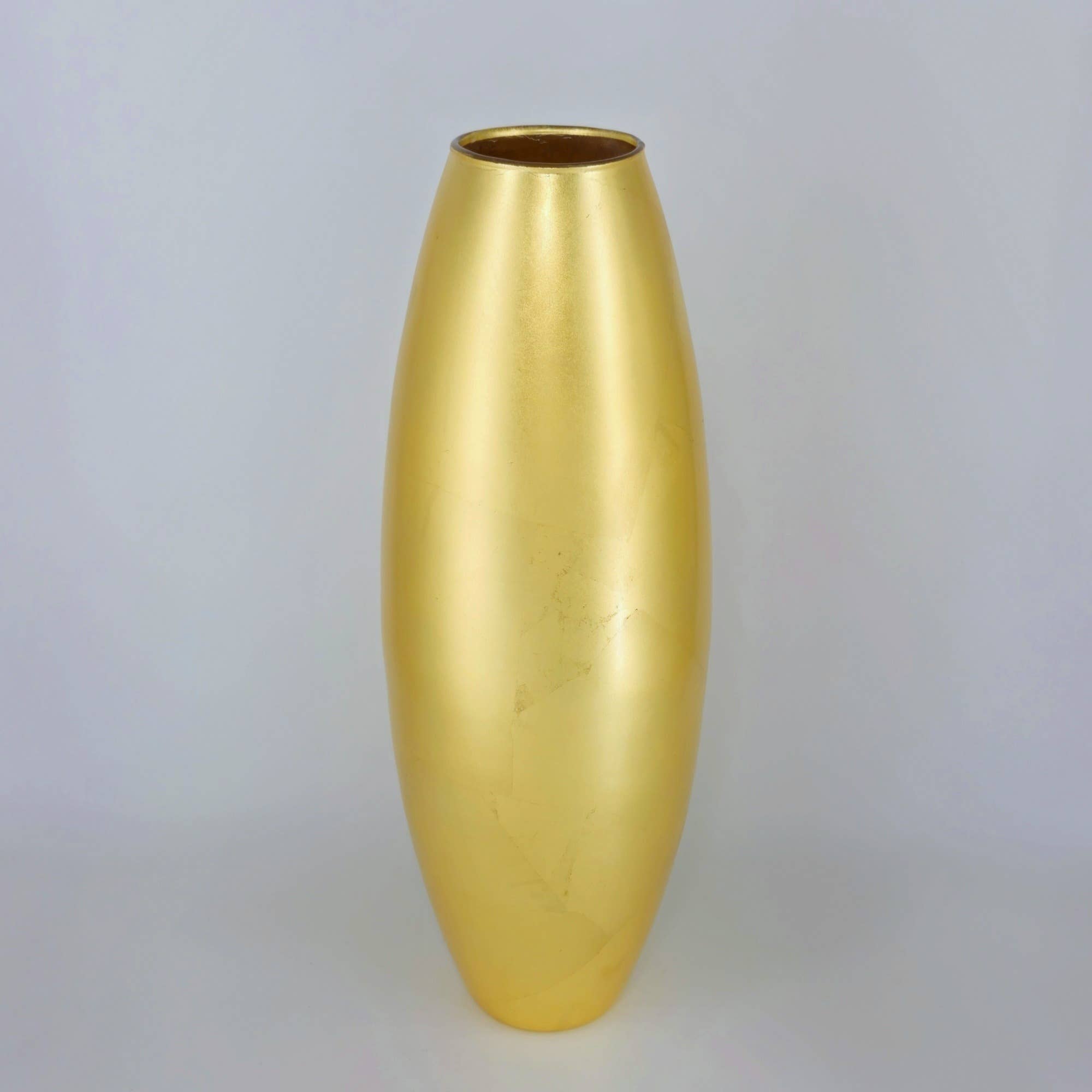 RED POMEGRANATE COLLECTION - Wholesale Vase - AMARYLLIS Solid Gold Gilded Flower Vase14