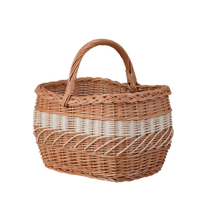 The Wicker Stories - Vendita all'ingrosso Cestini da picnic - Grande cesta in vimini, accessori per picnic e shopping
