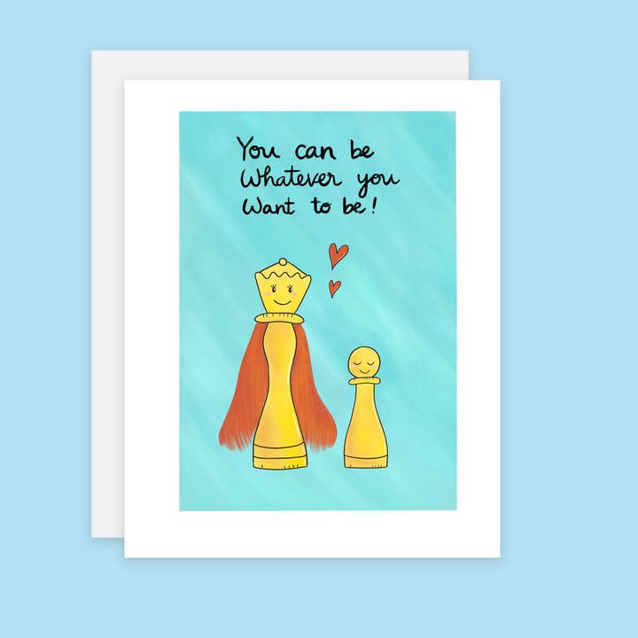 Skak fødselsdagskort til mor, skak mors dagskort for engroshandel hos Sixtyeightcolors