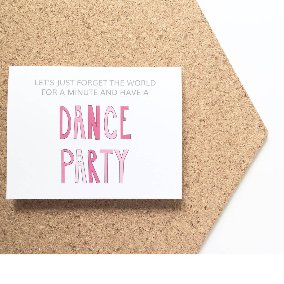 PAGEFIFTYFIVE – Cartão de saudação diária por atacado – Esqueça o cartão da festa de dança mundial2