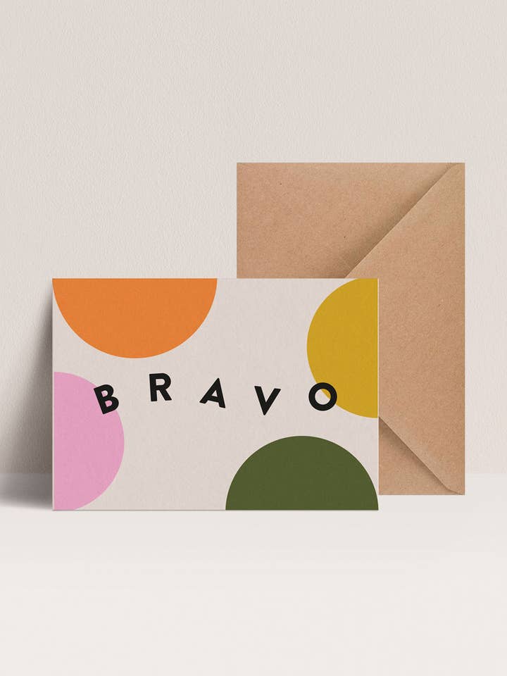 Mapa - Bravo por atacado de Papier and Co.