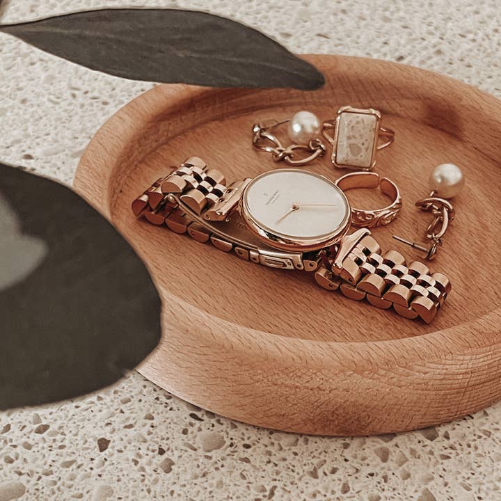 LUNA PLATE for wholesale by Noir et Bois inc.