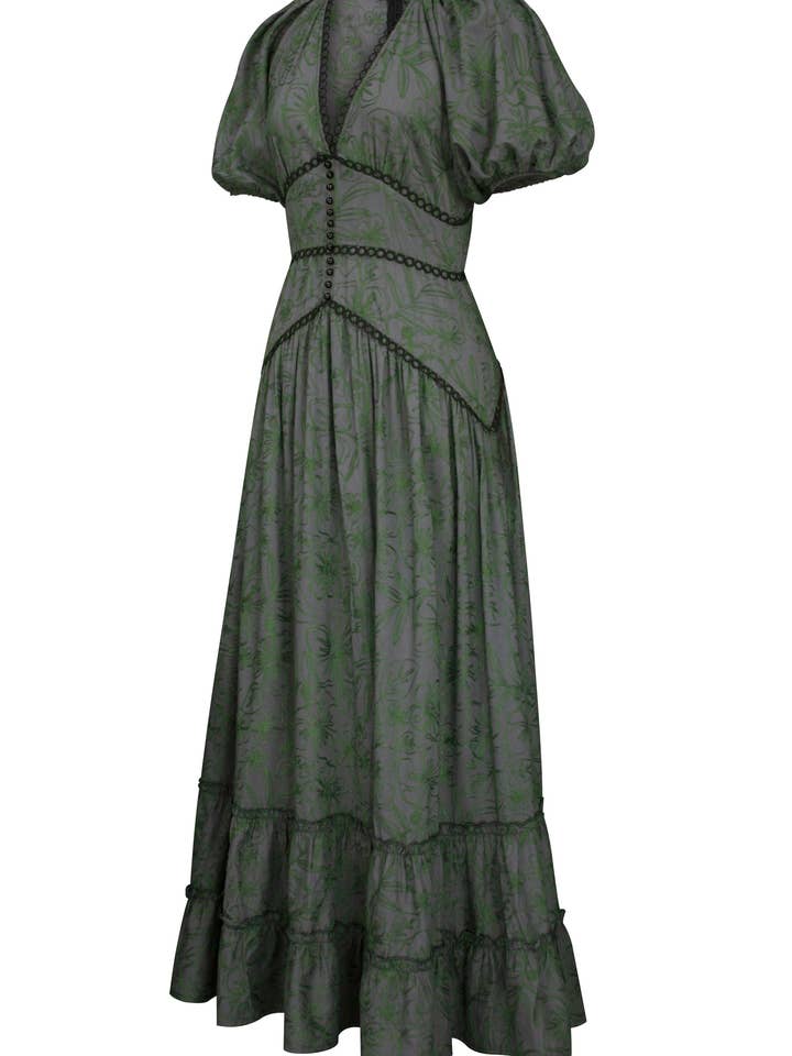 CHIC STAR - Wholesale Dress – Women's - Chic Star Embroidery Maxi Dress In Blue 0809241