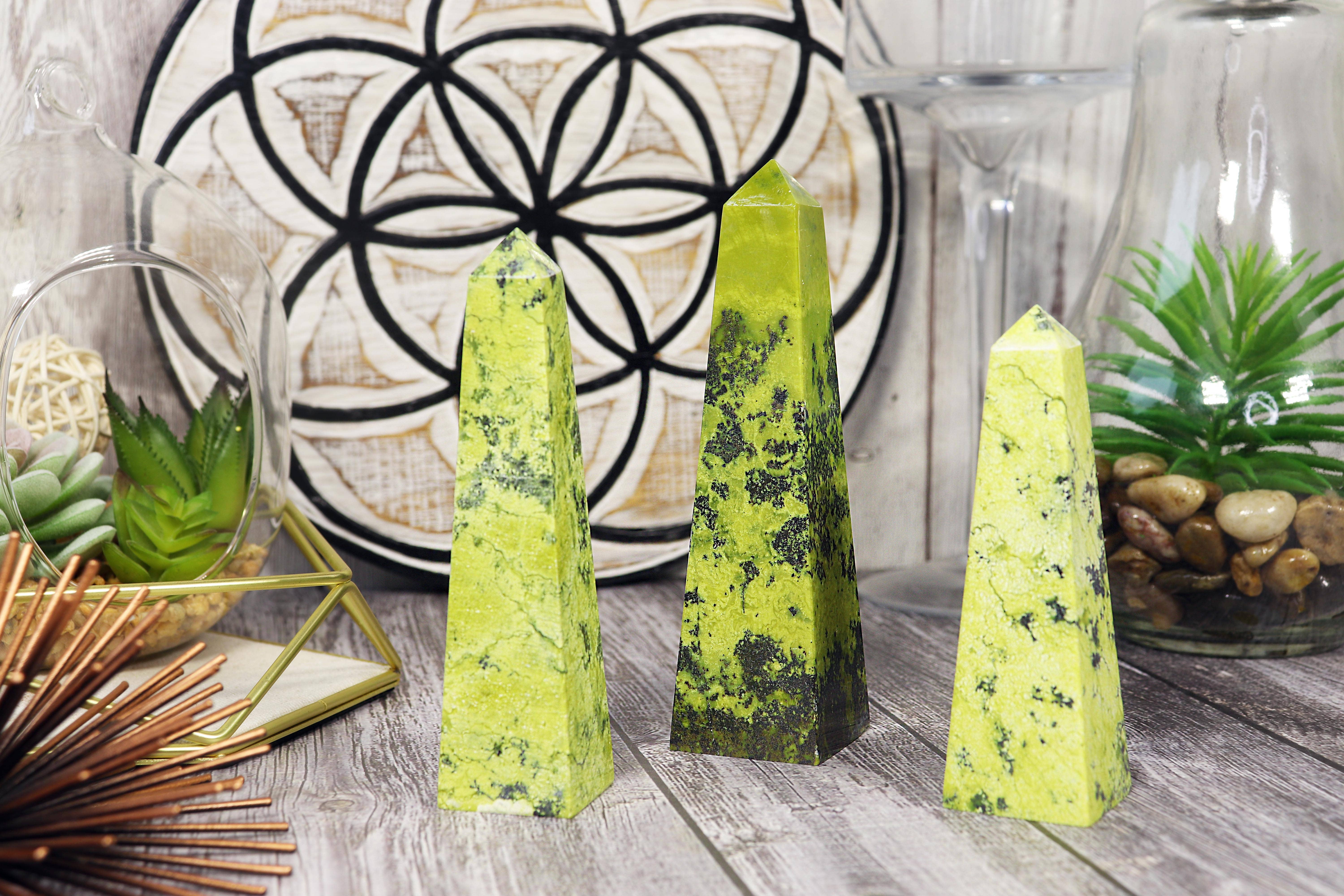 Natures Artifacts Inc - Wholesale Spiritual Stone/Crystal - Beautiful Serpentine Towers6