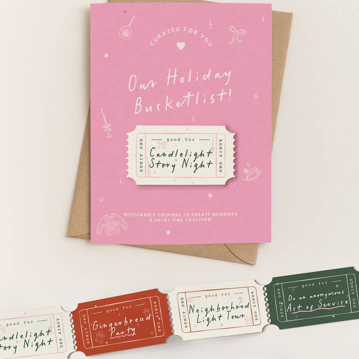 Curated for You Gifts – Großhandel Adventskalender – Adventskalender für Kinder – Feiertagsaktivitätsgutscheine2