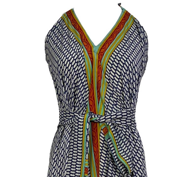 PRC7238 Avatar Pure Silk Maxi Dress with Belt for wholesale by sariKNOTsari