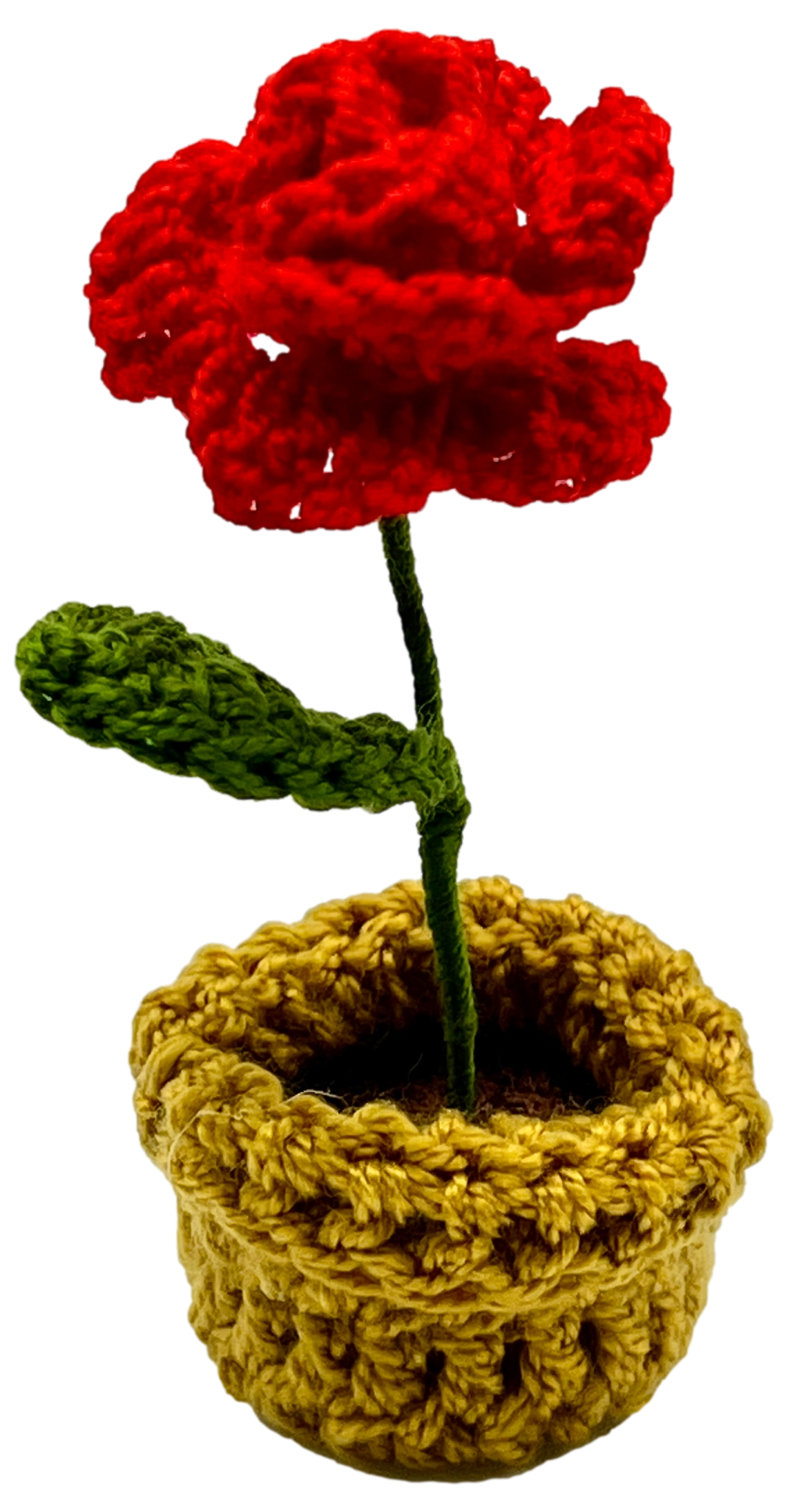 HDIF-USA - Wholesale Artificial Flowers - Crocheted Mini Flower Pots0