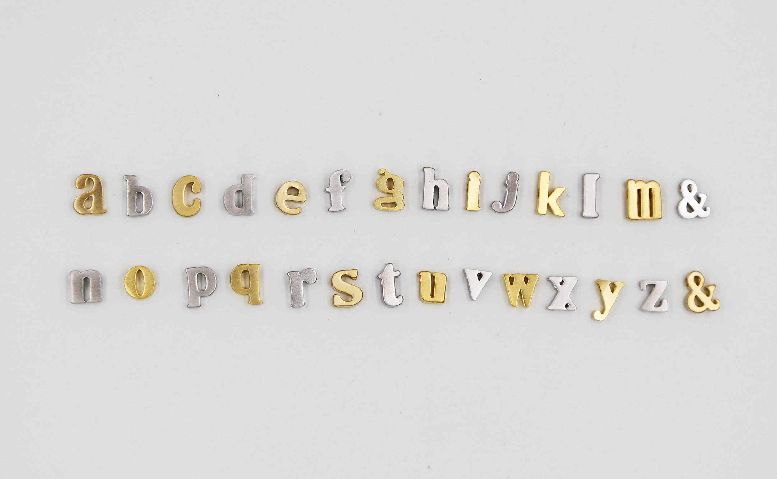 Acute Designs - Wholesale Pendant/Charm Necklace - Monogrammed Initial Necklaces - Gold Fill5