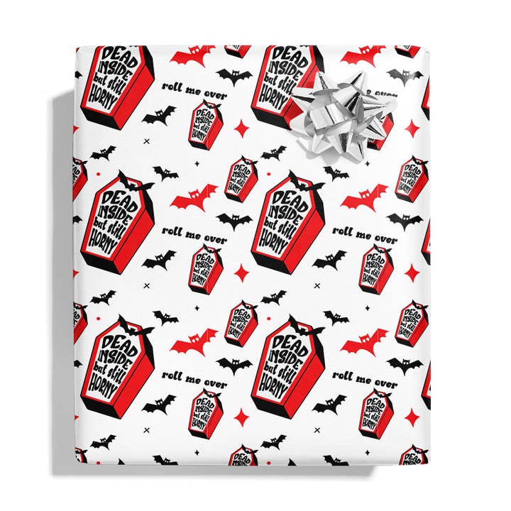 Dood Maar Nog Steeds Geil Ondeugend Inpakpapier voor wholesale door KushKards