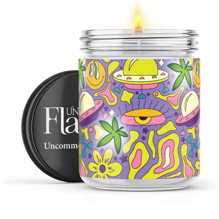 420 Spaceships Candle for wholesale by Uncommon Flame