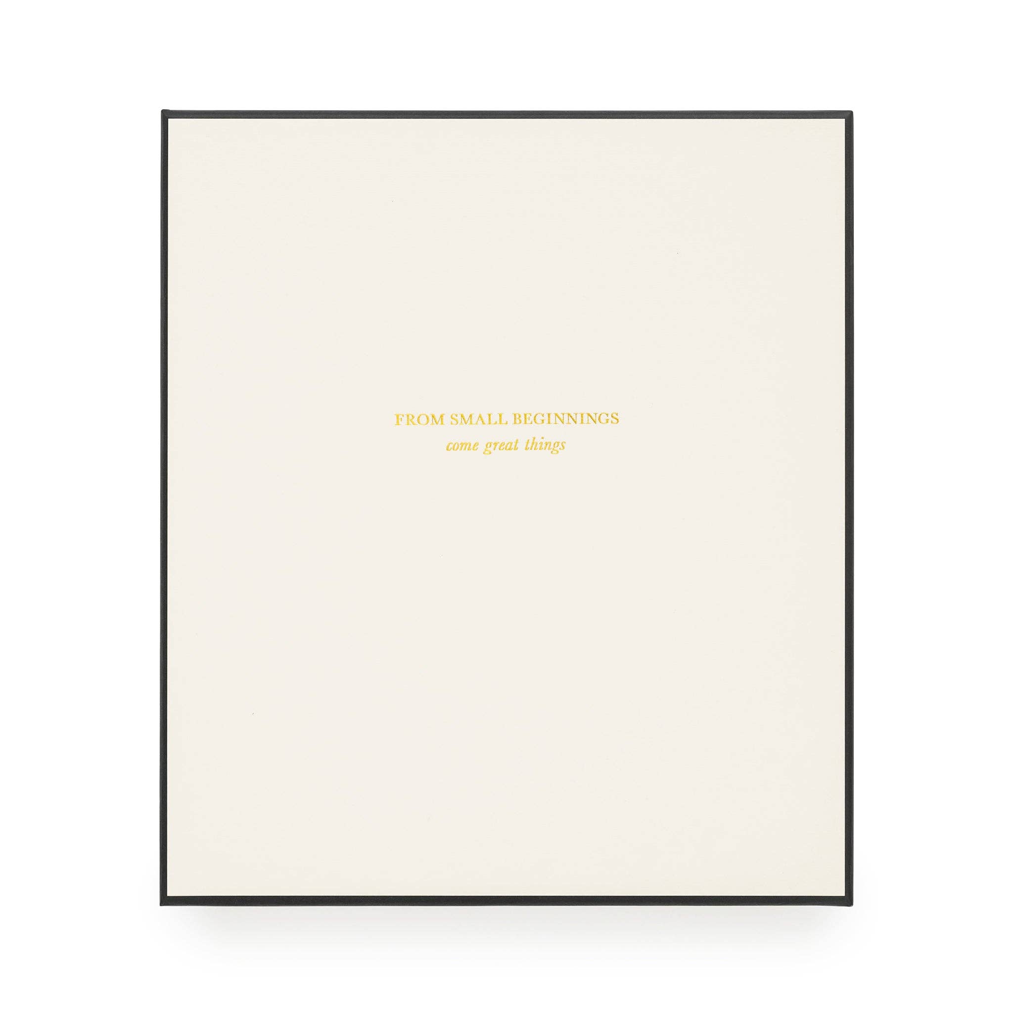 Sugar Paper - Vente Livre de souvenirs – enfant et bébé - Livre pour bébé, Petit pois noir et crème3