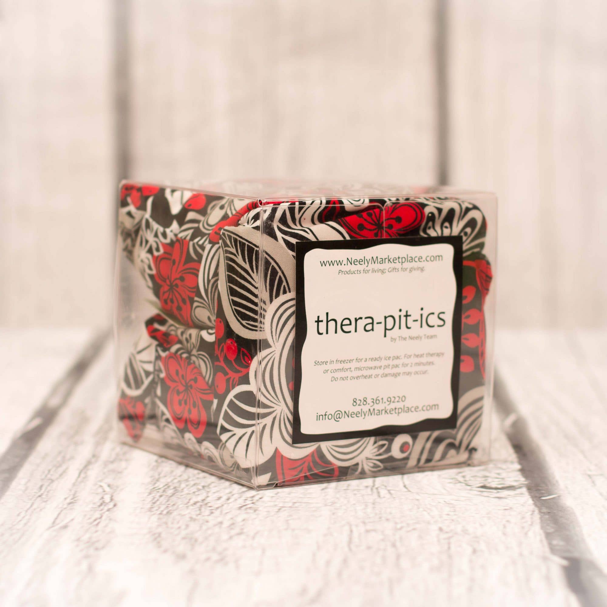 Neely Marketplace - Wholesale Hot/Cold Compress - Thera-pit-ic Hot/Cold Pack - Black & Cranberry Burst0