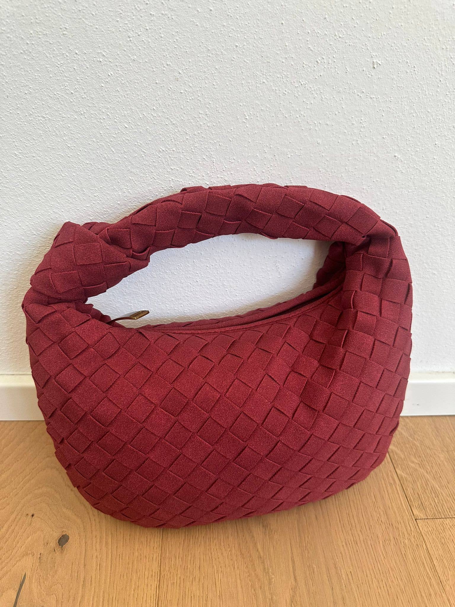 Zhade - Wholesale Top Handle Bag - Women's - Jolie Knot Eco Leather Suede7