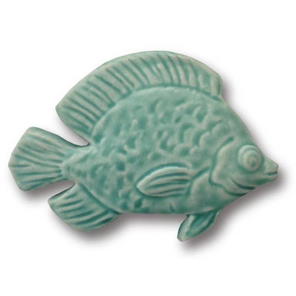 Butterfly fisk formet kunst flise for engroshandel hos Whistling Frog Tile Inc.