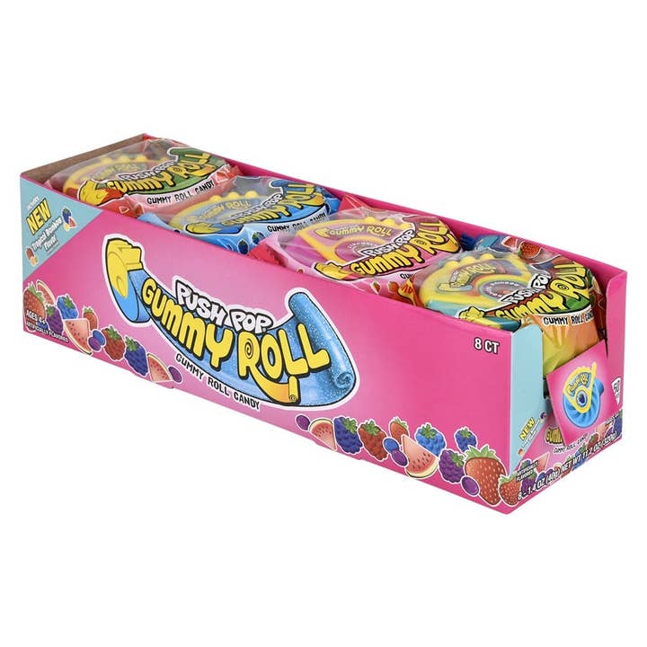 La Luna Bella - Toys - Wholesale Hard Candy - Push Pop Gummy Roll - LLB Candy5