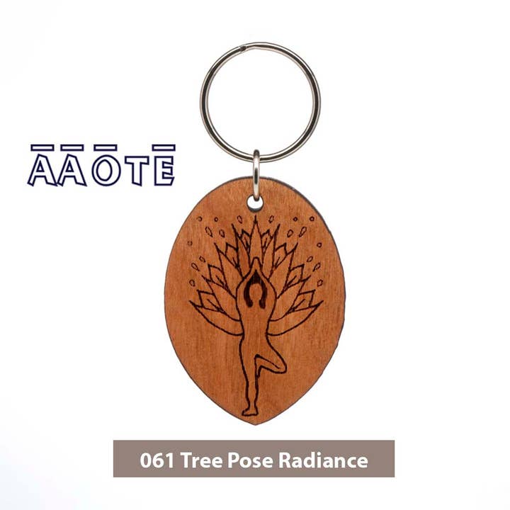 AAOTE – wholesale Keychain – Unisex – Wood Essential Oil Diffuser USA Made Key Chains12