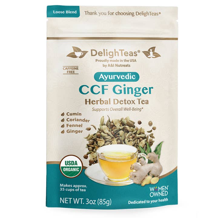 DelighTeas® - Wholesale Losse thee - Ayurvedische CCF+ Ginger - Losse thee