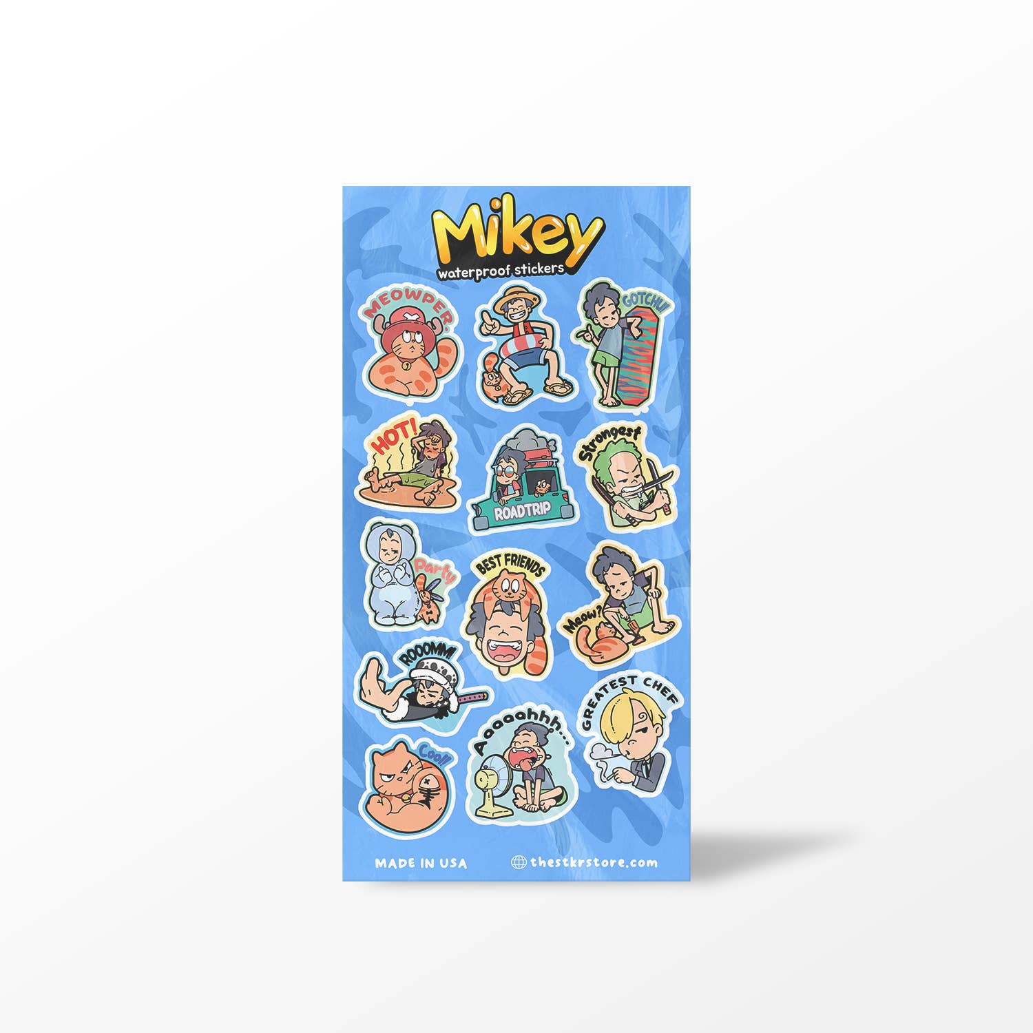 Girls Printing House - Wholesale Sticker - Mikey Sticker Sheets (S60)