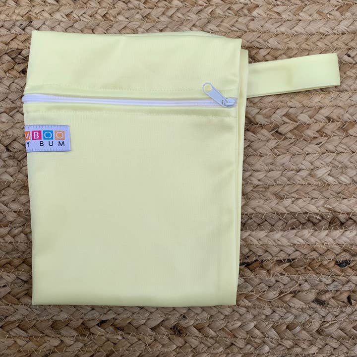 Borsa impermeabile grande - Lemon per la vendita all'ingrosso da parte di Bamboo Baby Bum