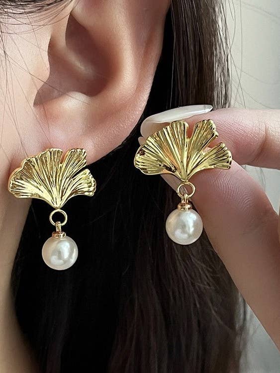 18K Stainless Steel Tarnish Free Waterproof Drop | 40E453 for wholesale by JOSSLYN by wall to wall