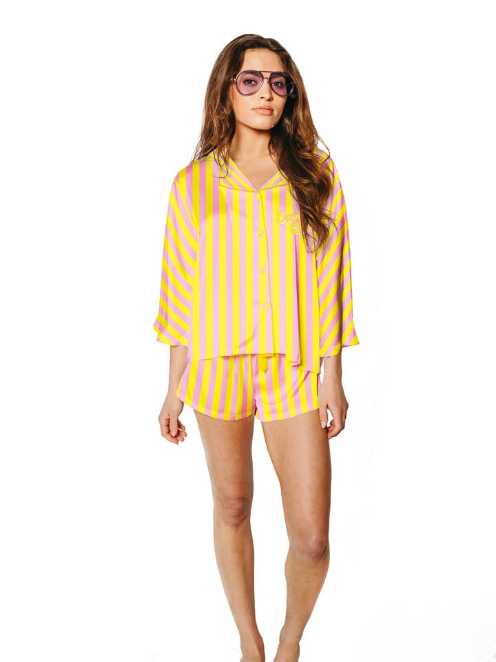 Sunshine Club (3/4 Sleeve w/ Shorts) for wholesale by Sunshine Society