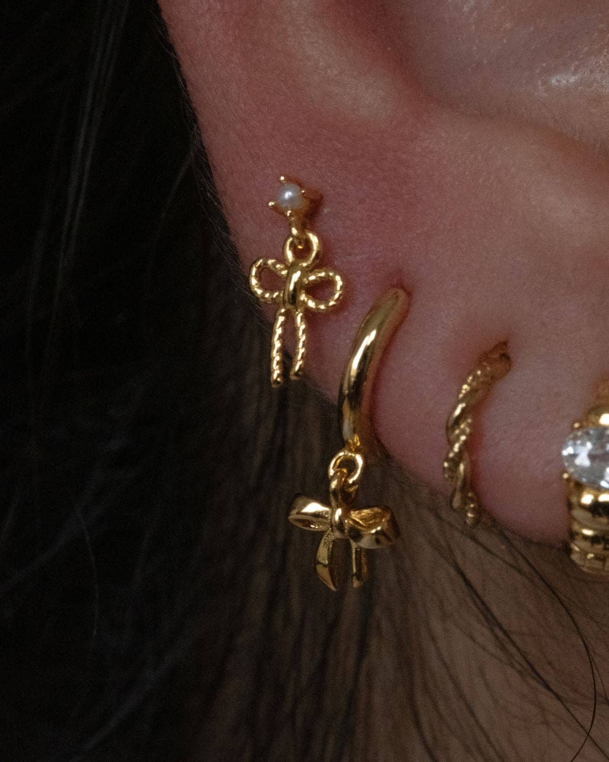 S-kin Studio Jewelry - Wholesale Jewellery set - Ava Bow Earrings Set2