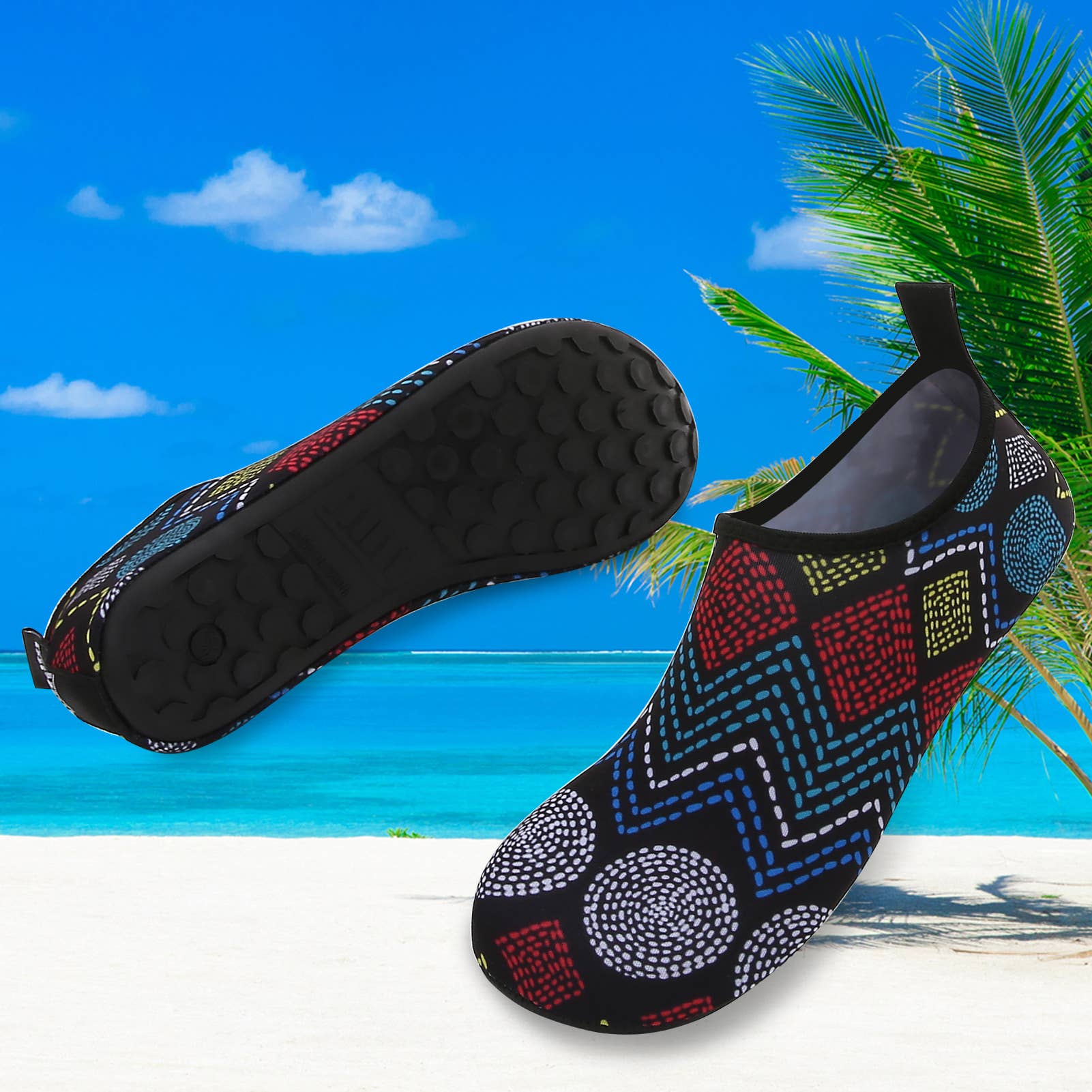 Shop Lev - Wholesale Water Shoes - Women's - Unisex Anti-Slip Socks Quick Dry Beach Water Shoes [Pck] -346