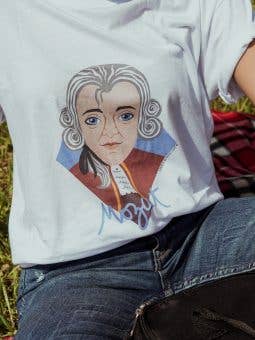Mozart T-shirt, music for wholesale by MUSIC GIFT