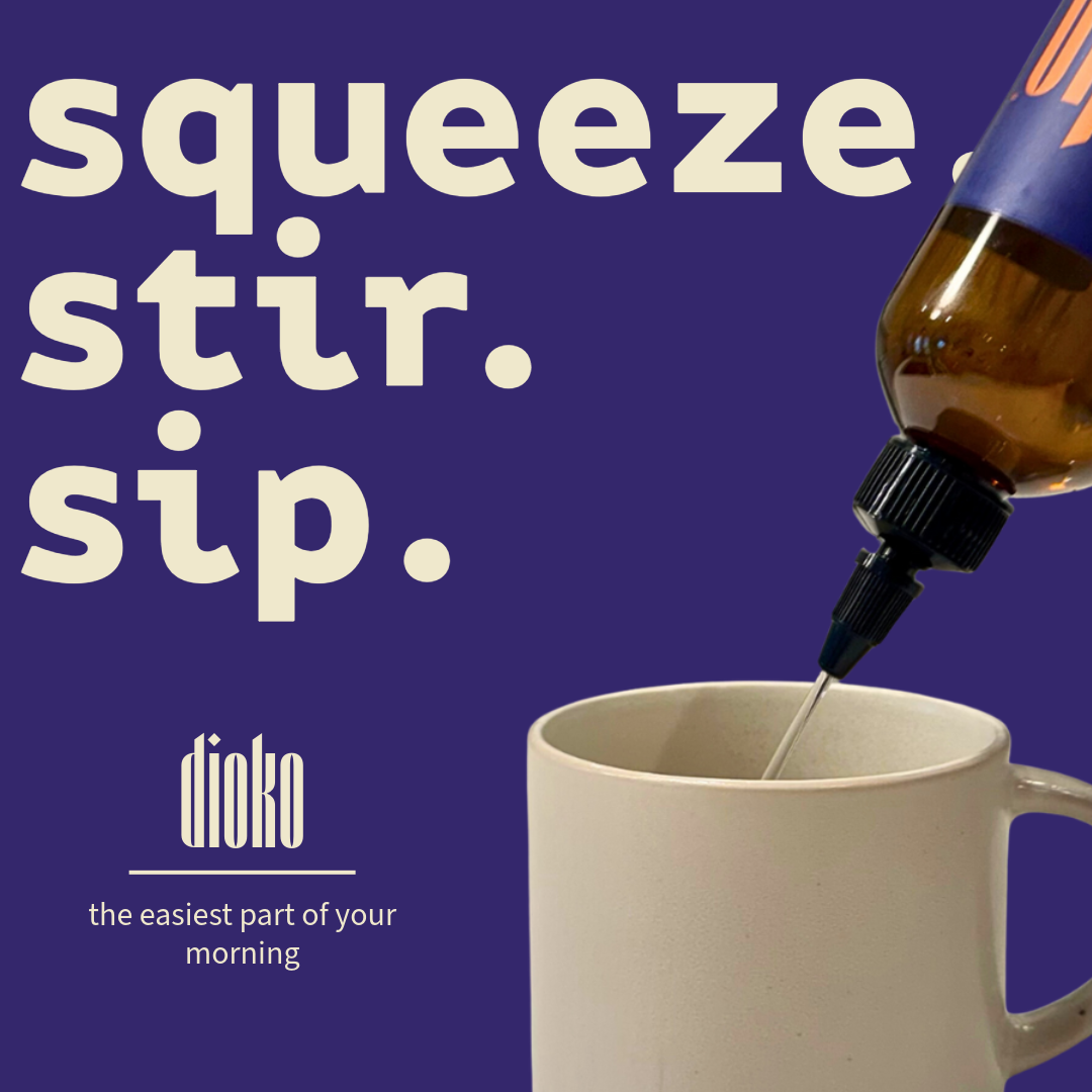 Dioko Flavors LLC - Wholesale Flavored Syrup - Dioko Premium Simple Syrup, 12 fl. oz Hazelnut2