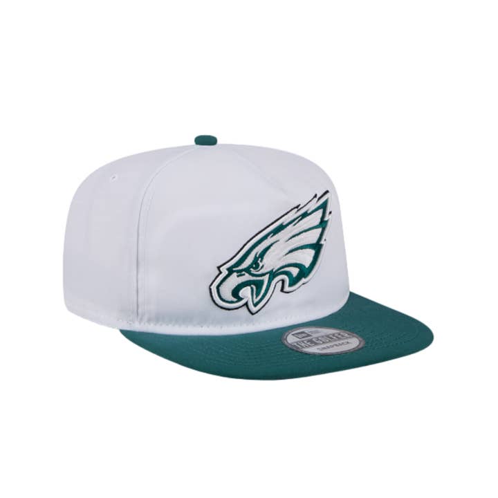 PHILADELPHIA EAGLES 9FIFTY NEW ERA GOLFER TRAINING SNAPBACK HAT for wholesale by Rat City Sk8 Shop
