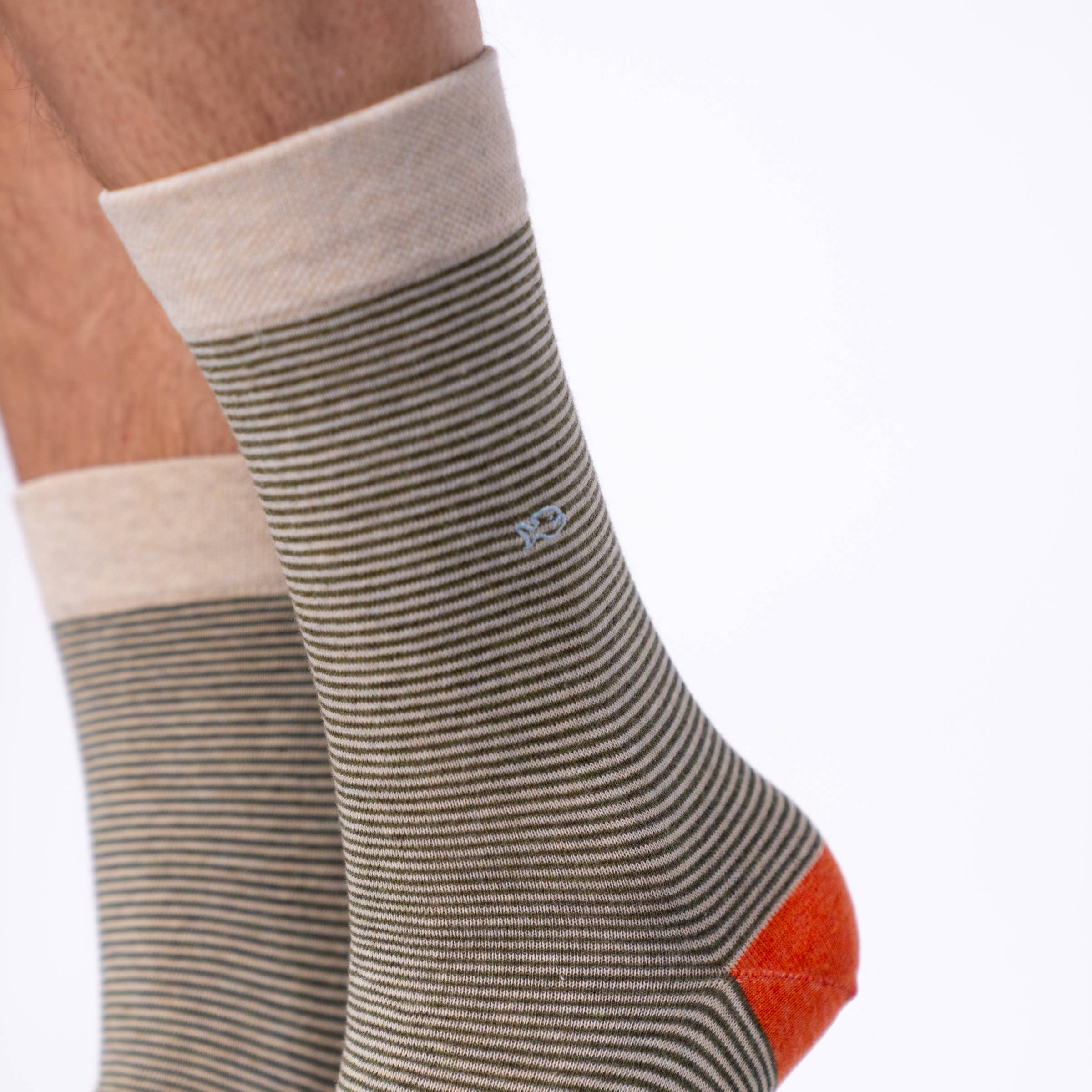 BILLYBELT - Vente Chaussettes – homme - Chaussettes en coton peigné Rayées Champêtre2