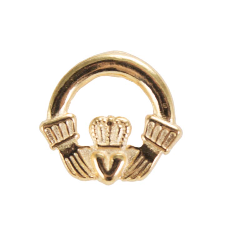 Abbey + CA Gift - Wholesale Lapel Pin/Button - Claddagh Lapel Pin1
