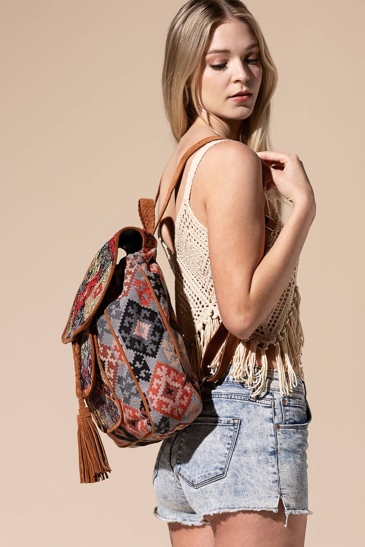 Bordeaux Handmade Backpack for wholesale on Faire11