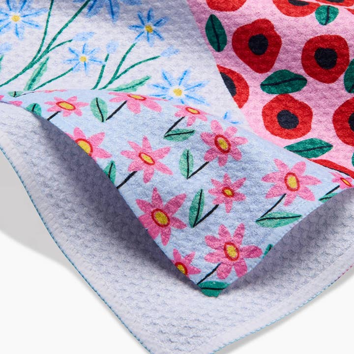 Geometry - Wholesale Tea Towel - Spring Fields Tea Towel