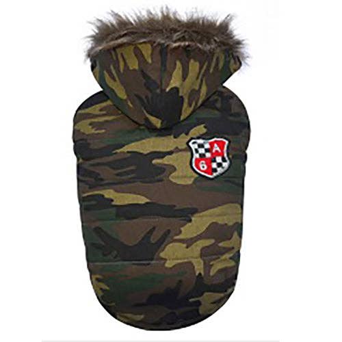 THICK DOG - Padded Camo Doggy Jacket for wholesale by DoggyDolly Australia/NZ