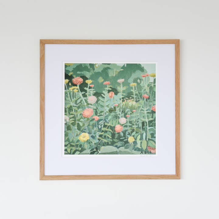 Amanda Bur Art - Wholesale Art Print - Zinnia Fine Art Print