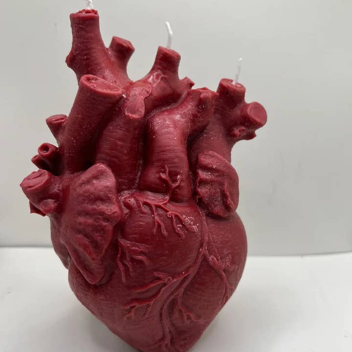 Susan Schomigs Creations - Wholesale Novelty Candle - Anatomical Heart Candle