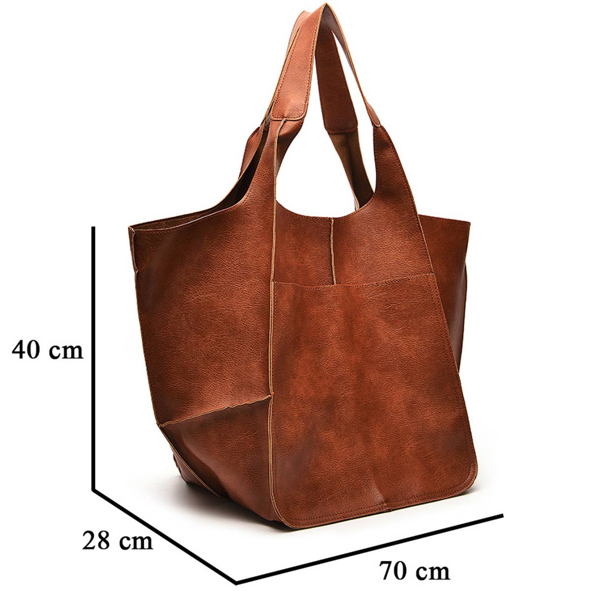 ACCITY - Wholesale Tote Bag - Women's - VINTAGE TOTE BAG WITH SPACIOUS STORAGE CAPACITY_CWAB055812