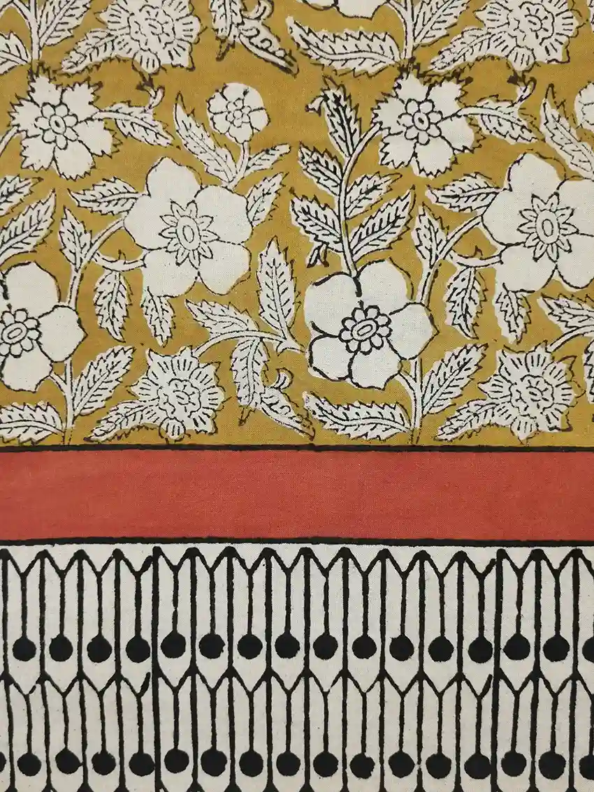 Nayda Diaries – Toalha de mesa por atacado – Toalha de mesa indiana retangular com flores e estampa em bloco Jaisalmer9